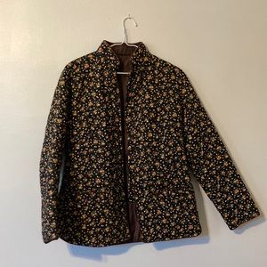 Vintage Floral Quilted Jacket